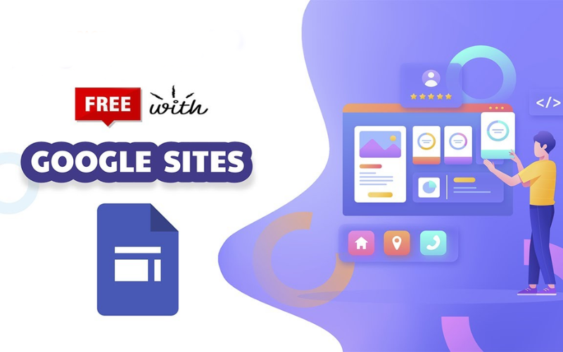 The easiest way to create a website on Google Site