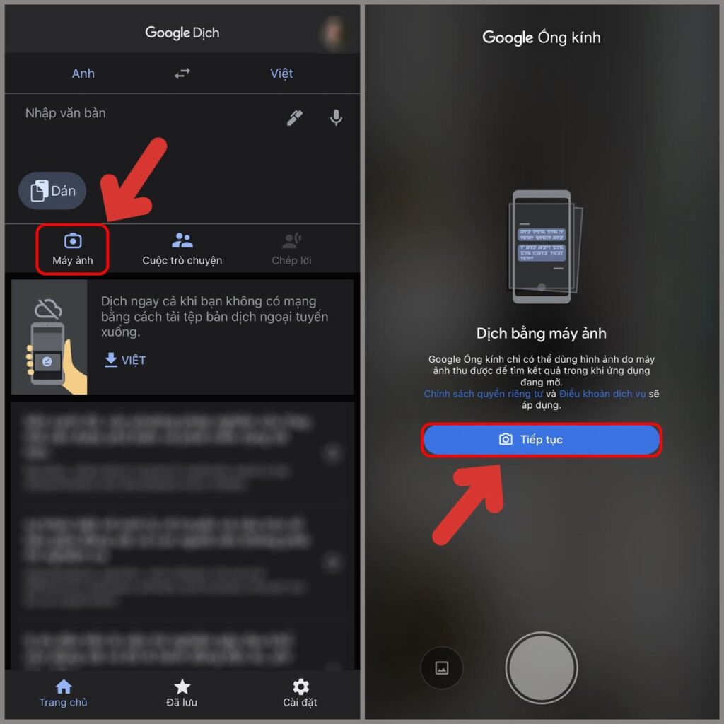 Detailed instructions on how to use Google Translate images on your phone