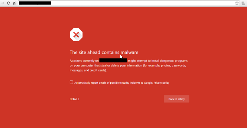 How to handle when Google warns that your website contains malicious code or malware, or is fraudulent