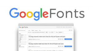 Top 7 most used Google fonts