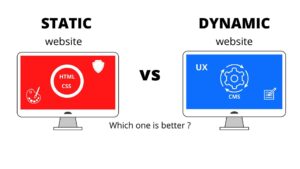 What is static web? What is dynamic web? Difference between 2 web